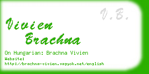 vivien brachna business card